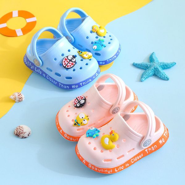 Kids Slippers for Boys Girls Cartoon Shoes Summer Toddler - Image 6