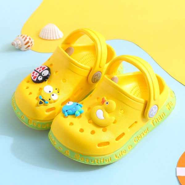 Kids Slippers for Boys Girls Cartoon Shoes Summer Toddler - Image 7