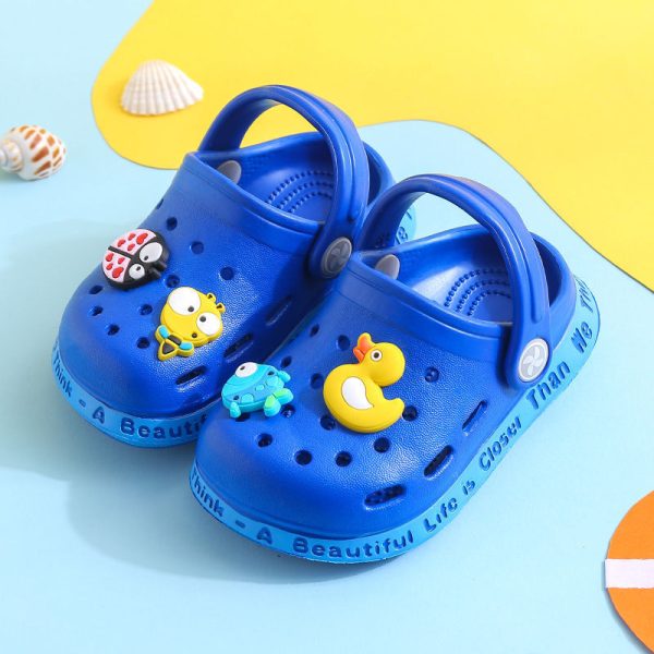Kids Slippers for Boys Girls Cartoon Shoes Summer Toddler - Image 4