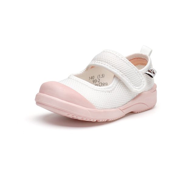 Children's Shoes Children's Cloth Shoes White Shoes Baby Shoes - Image 2