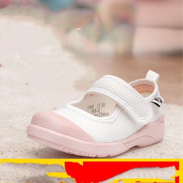 Children's Shoes Children's Cloth Shoes White Shoes Baby Shoes - Image 4