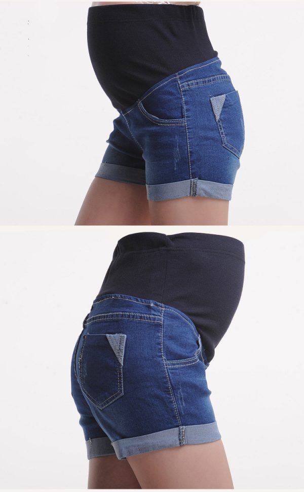 Maternity Denim Shorts - Image 3