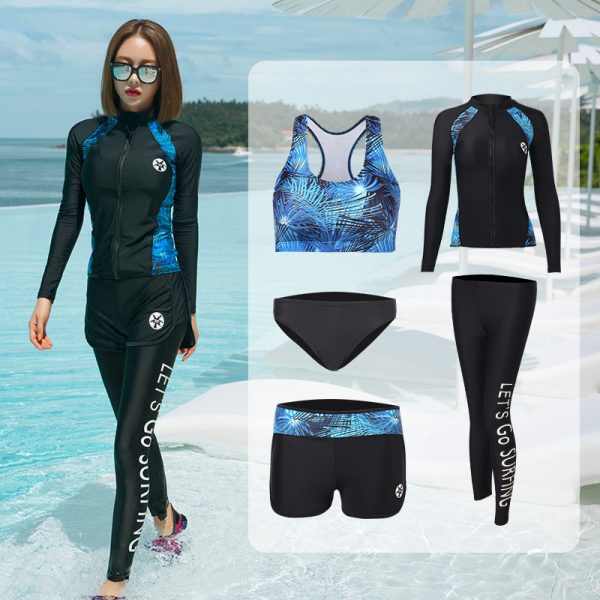 Long-sleeved Trousers Jellyfish Suit Snorkeling Surfing Swimsuit Suit - Image 2