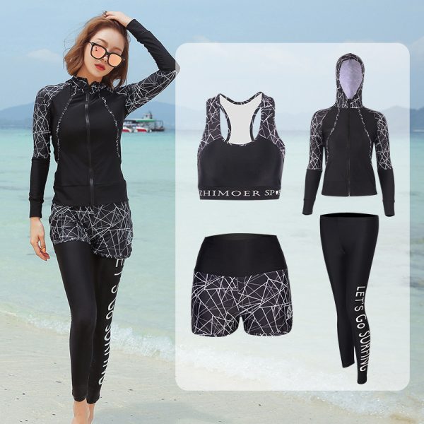 Long-sleeved Trousers Jellyfish Suit Snorkeling Surfing Swimsuit Suit - Image 5