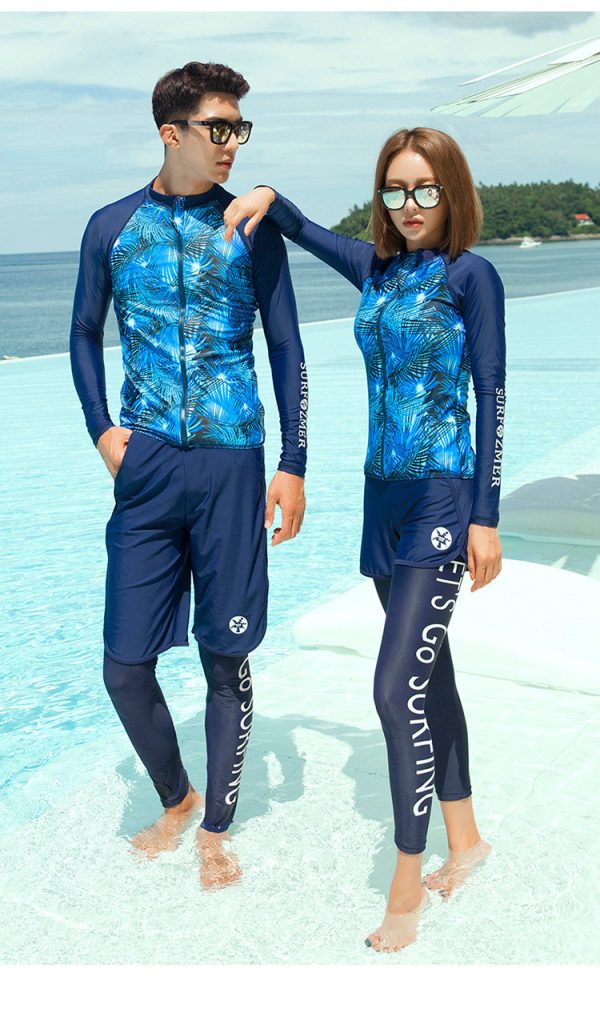 Long-sleeved Trousers Jellyfish Suit Snorkeling Surfing Swimsuit Suit - Image 6