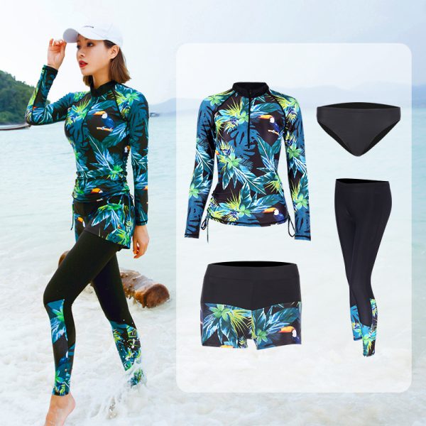Long-sleeved Trousers Jellyfish Suit Snorkeling Surfing Swimsuit Suit - Image 7