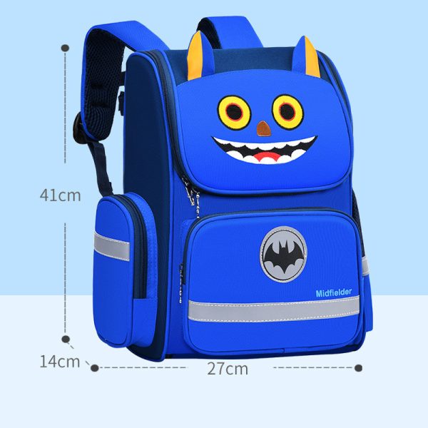 Childrens School Bags Primary School Students Grades 1 to 6 Printing - Image 4