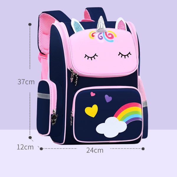 Childrens School Bags Primary School Students Grades 1 to 6 Printing - Image 7