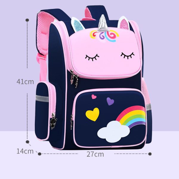 Childrens School Bags Primary School Students Grades 1 to 6 Printing - Image 8