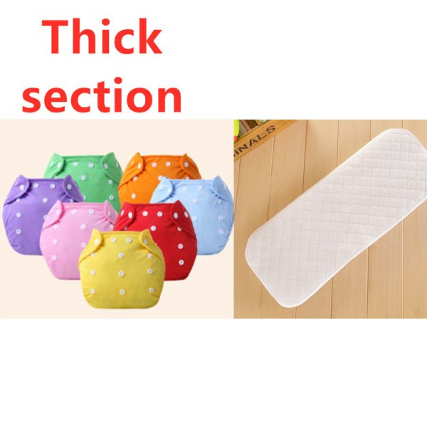 Increase diaper pants washable diapers can adjust the baby can pull pants pants waterproof waterproof diapers pants - Image 4