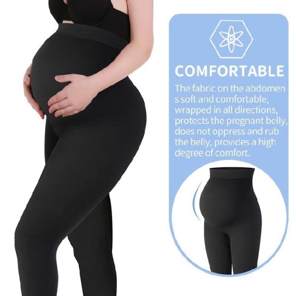 Maternity Leggings High Waist Pants Women Pregnancy Clothes - Image 2