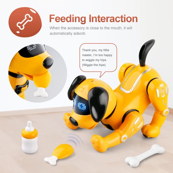 Smart Remote Control Robot Dog Children's Early Educational Toy Parent-Child Puzzle Interaction Electronic Pet Sing Dog Kid Gift - Image 2