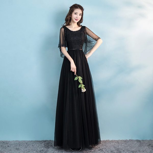 Banquet Evening Dress Female Spring New Fashion Annual Meeting Host Dress Chorus Performance Long Dress - Image 2