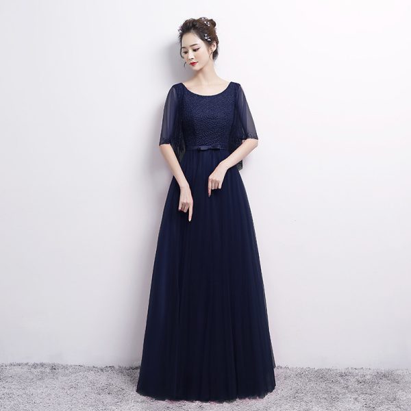 Banquet Evening Dress Female Spring New Fashion Annual Meeting Host Dress Chorus Performance Long Dress - Image 5