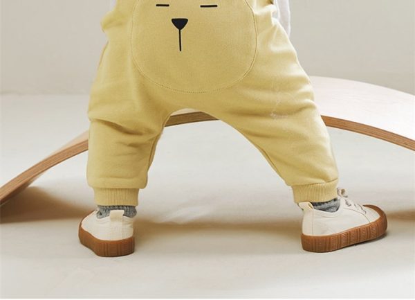 Baby Pants Baby Pp Pants Children'S Clothing Spring And Autumn Pure Cotton - Image 2