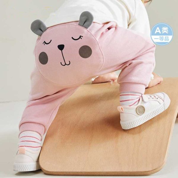 Baby Pants Baby Pp Pants Children'S Clothing Spring And Autumn Pure Cotton - Image 5