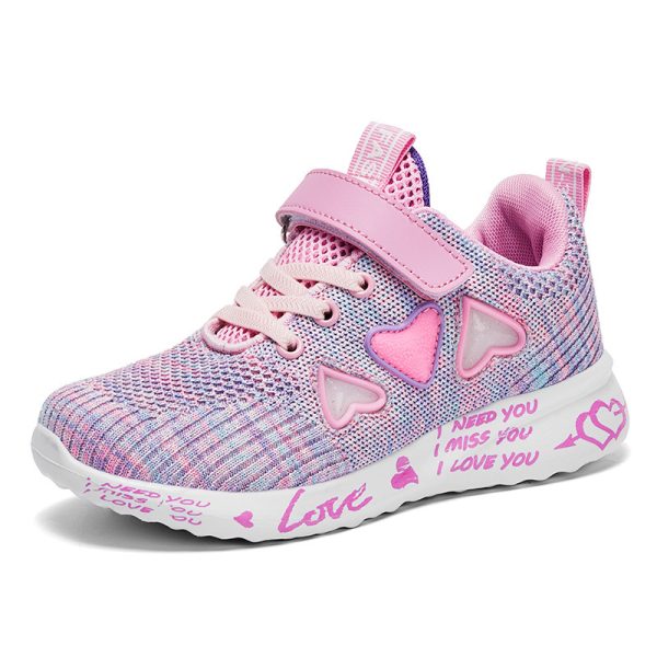 Casual Shoes Light Mesh Sneakers Kids Summer Children Fashion Tenis Cute Sport Cartoon Female Running Sock Footwear - Image 4