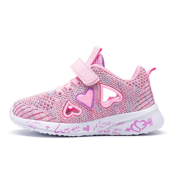 Casual Shoes Light Mesh Sneakers Kids Summer Children Fashion Tenis Cute Sport Cartoon Female Running Sock Footwear - Image 2