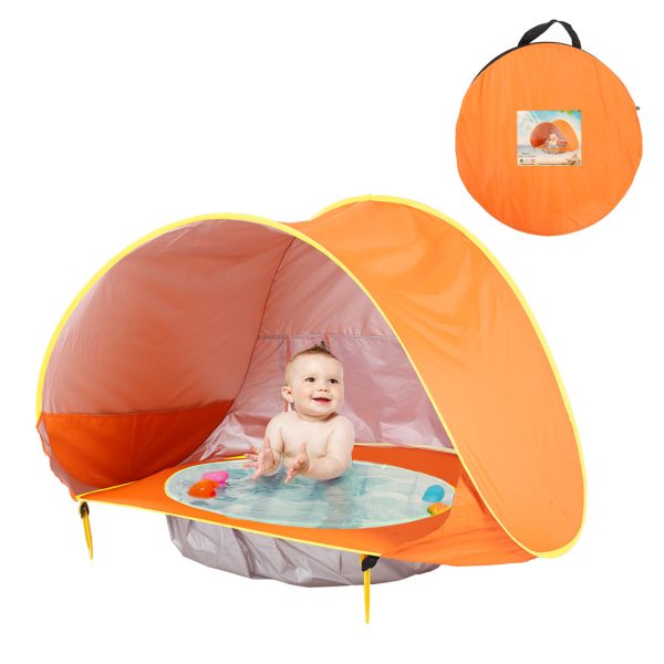 Baby Beach Tent Portable Shade Pool UV Protection Sun Shelter For Infant Outdoor Toys Child Swimming Pool Play House Tent Toys - Image 6