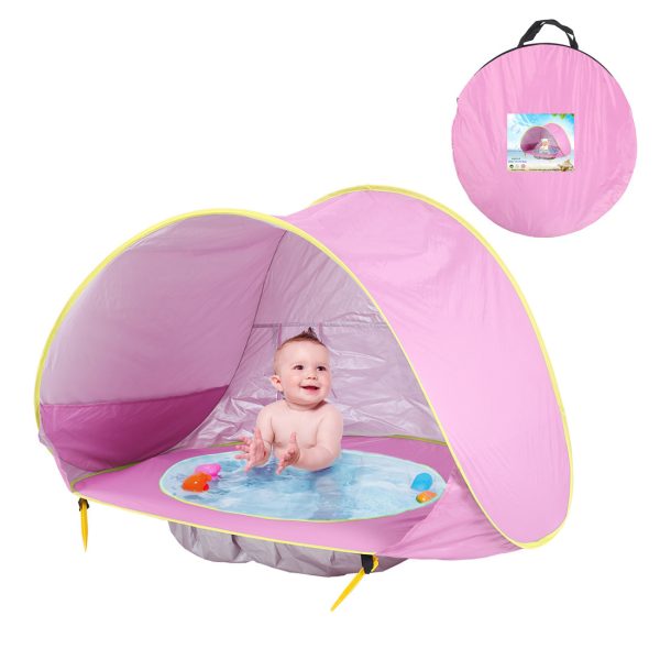 Baby Beach Tent Portable Shade Pool UV Protection Sun Shelter For Infant Outdoor Toys Child Swimming Pool Play House Tent Toys - Image 7