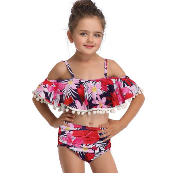 New Amazon Children'S Swimwear European And American Girls' Swimwear Manufacturers Spot Wholesale - Image 4