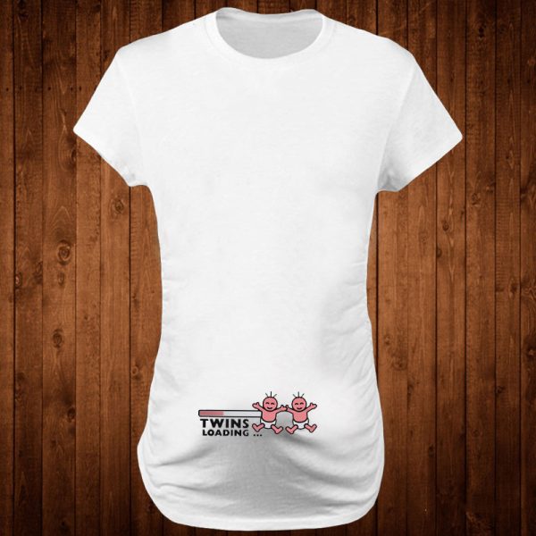Women T-Shirts Slim Maternity Funny Letter Tops O-Neck Pregnancy Women - Image 7