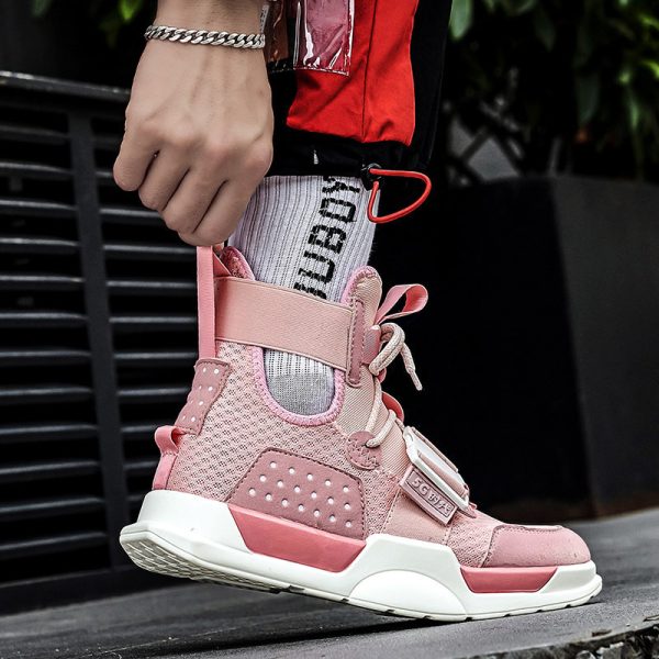 High-top Hoverboard Shoes Boys Trendy Shoes Couple Casual Fashion Sports Daddy Shoes - Image 3