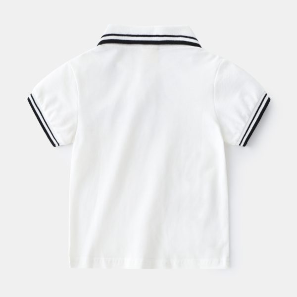 Boys' T-Shirt Summer Polo Shirt - Image 3