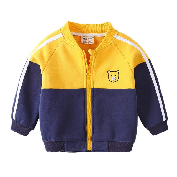 Baseball Uniform Cute Boy Jacket Kid Boy - Image 5