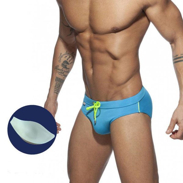 Rainbow Pocket Swim Briefs Sexy Aggressive Low-waisted Men - Image 7