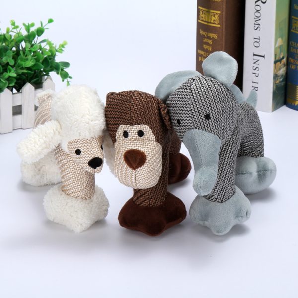Dog Chew Toys For Small Large Dogs Bite Resistant Dog Squeaky Duck Toys Interactive Squeak Puppy Dog Toy Pets Supplies Pet Products - Image 4
