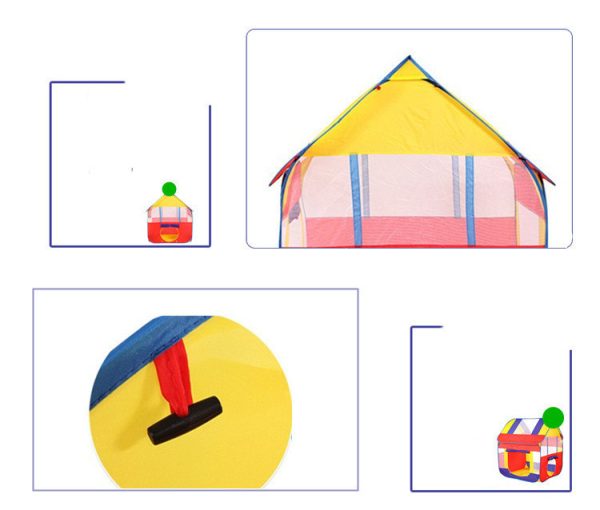 Outdoor Children Tent Large Game Room Garden House - Image 6