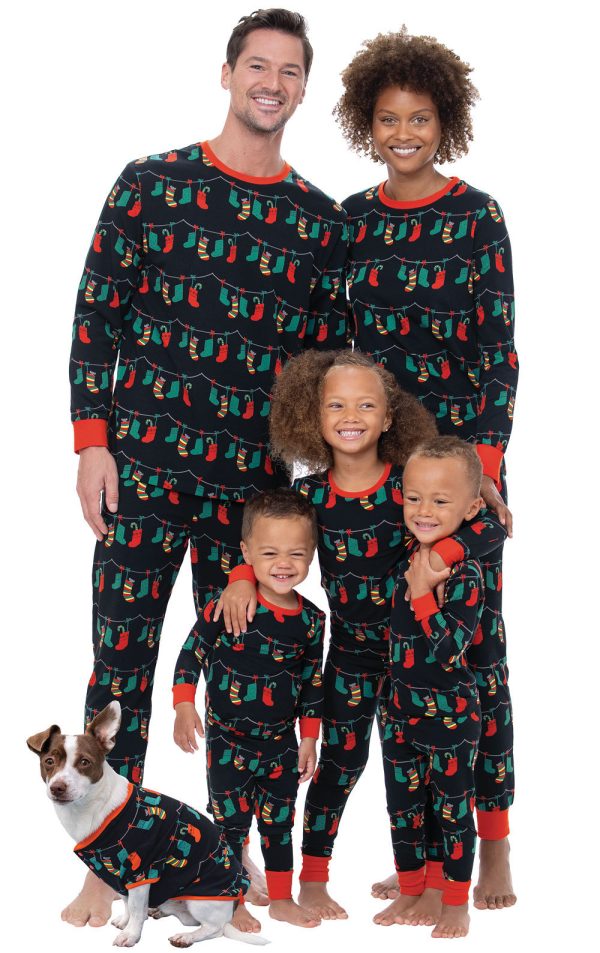 European And American Printed Family Of Four Christmas Parent-child Clothes - Image 10