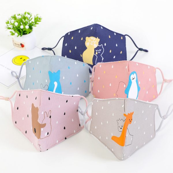 Kid Carton Cotton Facial Mask Adult Mask - Image 2