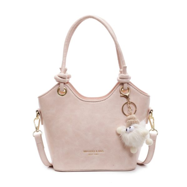 Fashion All-match Messenger Bag Portable Bucket Shoulder Bag - Image 8