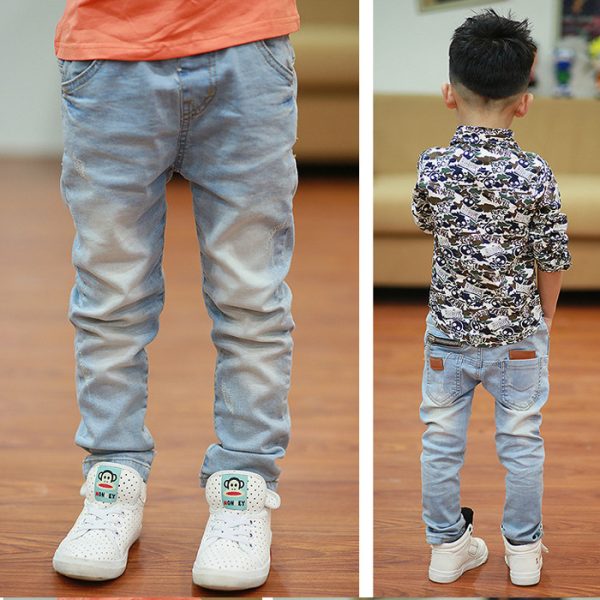 Boys spring and autumn pants - Image 2