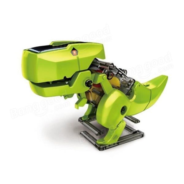 High Tech DIY 4in1 Transforming Solar Powered DinoRobot - Image 5