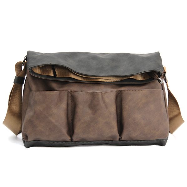 Men's Shoulder Messenger Bag Outdoor Gym Bag For Traveling - Image 5