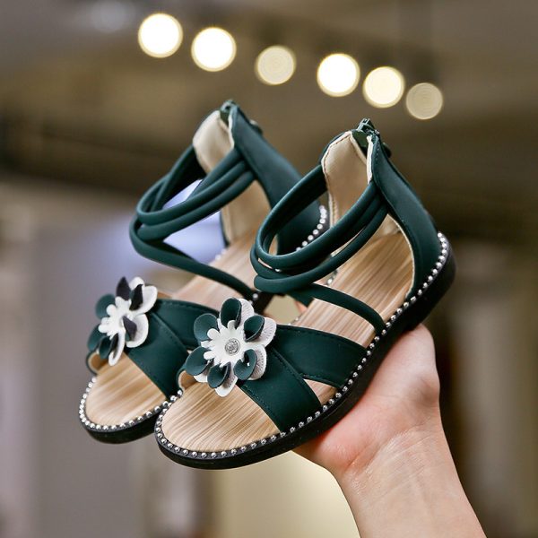 Kids children shoes baby girl beach summer girl sandals - Image 4