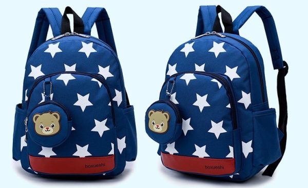 A small bear nursery school bag double shoulder bag - Image 4