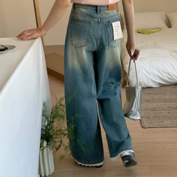 Fashion Casual All-matching Straight Jeans - Image 3