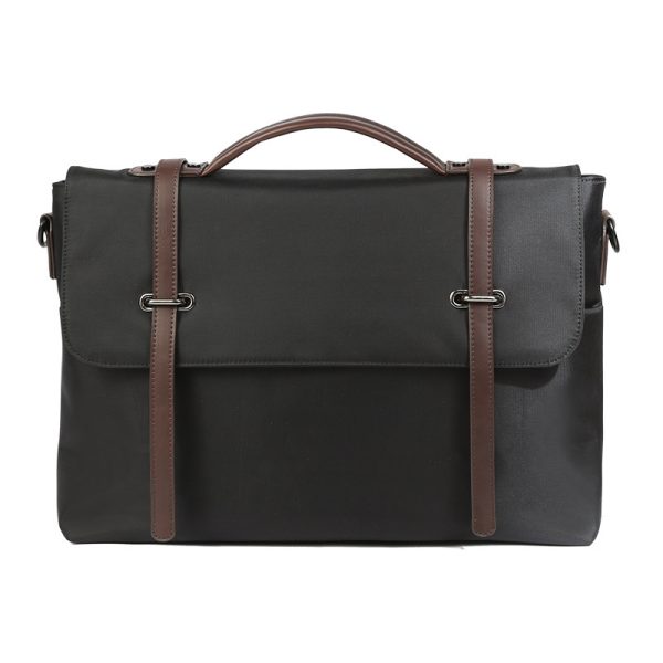 Men's Portable Casual Canvas Shoulder Bag - Image 6