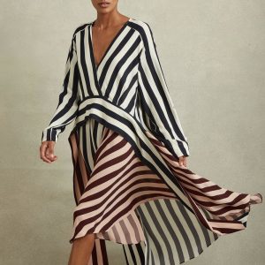 Loose Striped Dress Design Foreign Trade Casual Dress