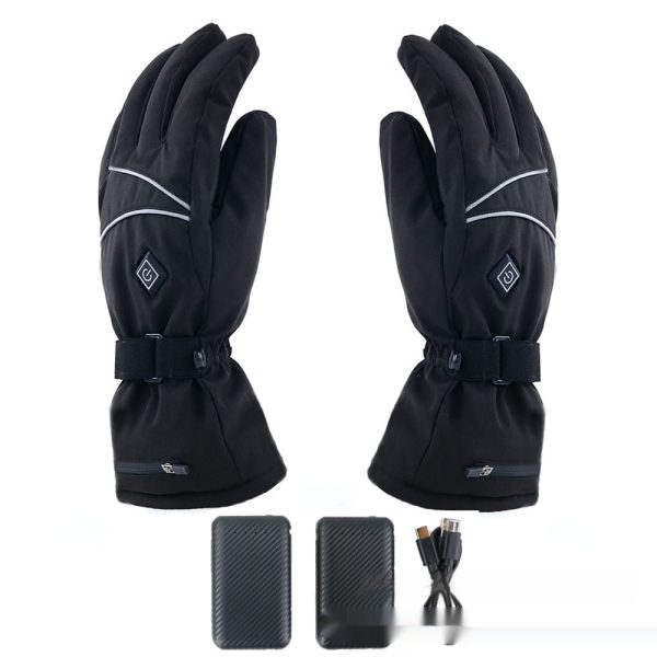 Electric Heating Gloves Lithium Battery Three-gear Temperature Control Warm - Image 7