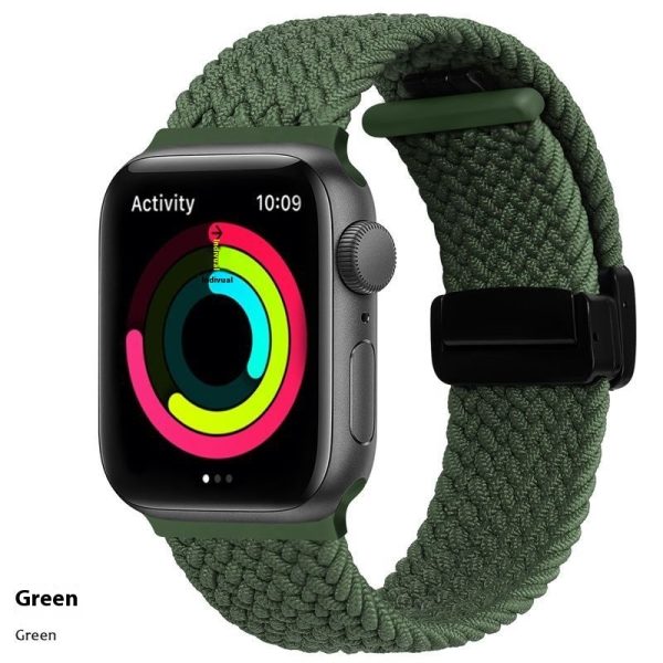 Knitted Nylon Watch Strap And Wristband For Sports - Image 4