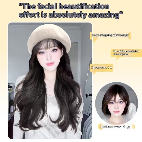 Fashion Characteristic Hat Wig For Women - Image 2