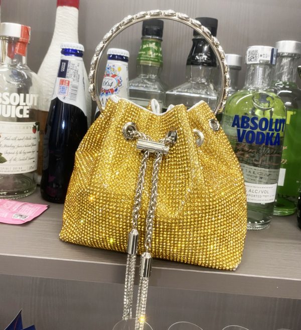 European And American Shiny Diamond Handbag For Women - Image 5