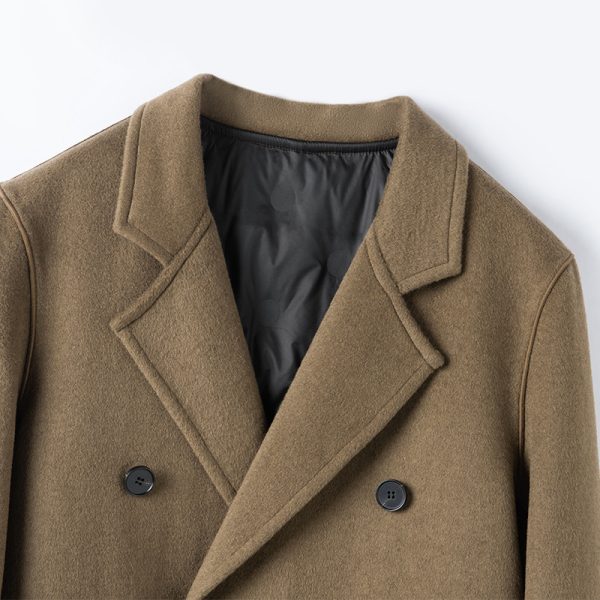 Mid-length Down Double-sided Cashmere Men's Casual Coat - Image 3