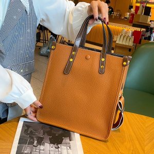 Women's Large-capacity Leather Business Handbag