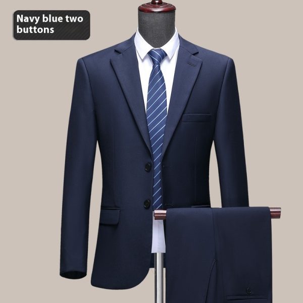 Men's Business Formal Groom Dress Wedding - Image 6